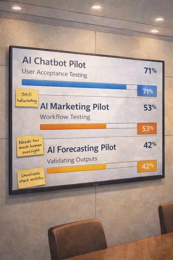 Pilot Status Dashboard illustration